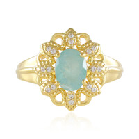 Grandidierite Silver Ring