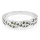 Fancy Diamond Silver Ring
