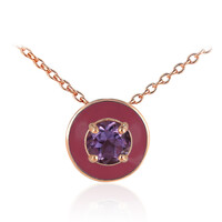 Bolivian Amethyst Silver Necklace