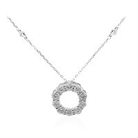 18K I1 (H) Diamond Gold Necklace (CIRARI)