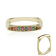 9K Brazilian Pink Tourmaline Gold Ring (de Melo)