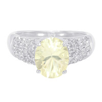 Sunstone Silver Ring
