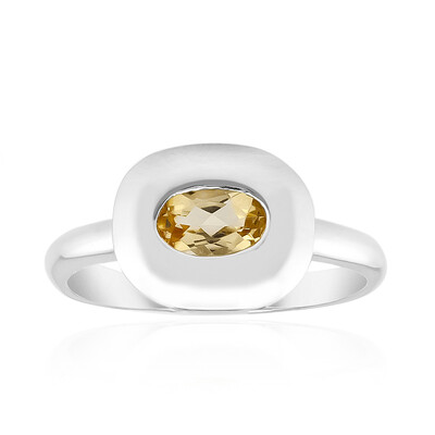 Imperial Topaz Silver Ring (Pallanova)