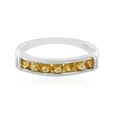 Citrine Silver Ring