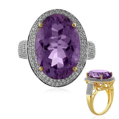 Amethyst Silver Ring