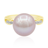 9K Pink Ming Pearl Gold Ring (TPC)