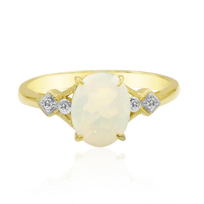 9K Welo Opal Gold Ring (Adela Gold)