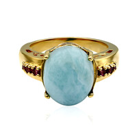Larimar Silver Ring