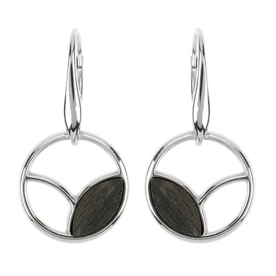 Black Oak Silver Earrings (dagen)