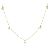14K I1 (H) Diamond Gold Necklace (CIRARI)