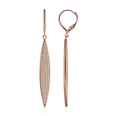 Zircon Silver Earrings