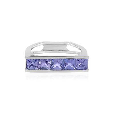 9K AAA Tanzanite Gold Ring (de Melo)
