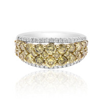 14K SI1 Yellow Diamond Gold Ring (CIRARI)