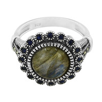 Labradorite Silver Ring