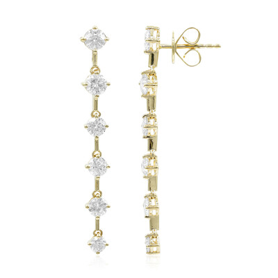 14K I1 (H) Diamond Gold Earrings (CIRARI)
