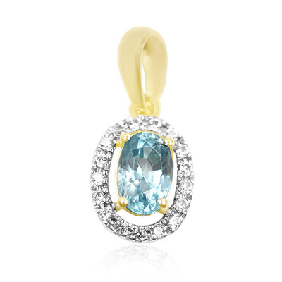 9K Ratanakiri Zircon Gold Pendant