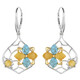 Turquoise Silver Earrings (dagen)