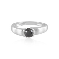 9K Black Diamond Gold Ring
