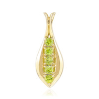 9K Capelinha Sphene Gold Pendant
