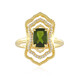 Russian Diopside Silver Ring