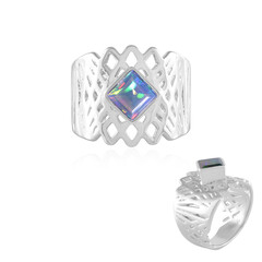 Mezezo Opal Silver Ring (de Melo)