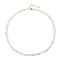 Kangeyam Moonstone Silver Necklace