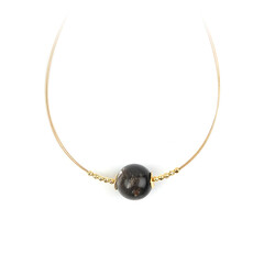 Muscovite Silver Necklace