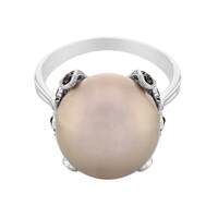 9K Freshwater pearl Gold Ring