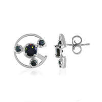 Mezezo Opal Silver Earrings