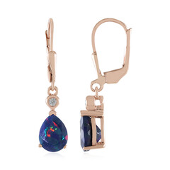 Mezezo Opal Silver Earrings
