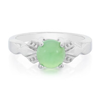 Imperial Chrysoprase Silver Ring