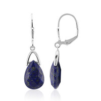 Lapis Lazuli Silver Earrings