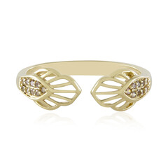9K I2 Champagne Diamond Gold Ring (Ornaments by de Melo)