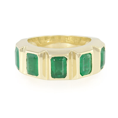 9K Sao Francisco Emerald Gold Ring (de Melo)
