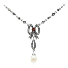 Freshwater pearl Silver Necklace