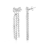 Zircon Silver Earrings