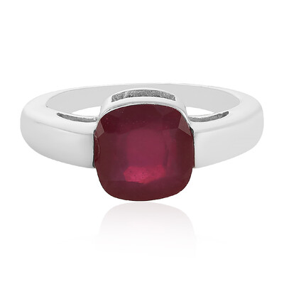 Madagascar Ruby Silver Ring