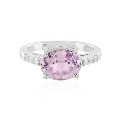 Kunzite Silver Ring