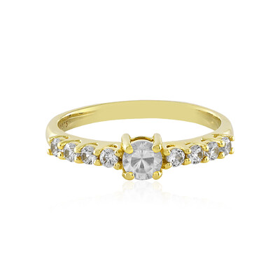 9K Zircon Gold Ring