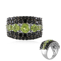 Peridot Silver Ring