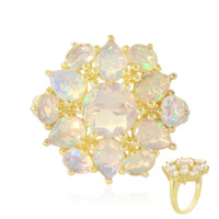 Welo Opal Silver Ring