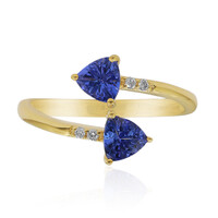 10K AAA Tanzanite Gold Ring