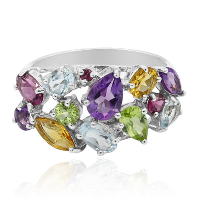 Amethyst Silver Ring
