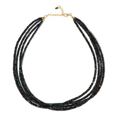 Mezezo Opal Silver Necklace