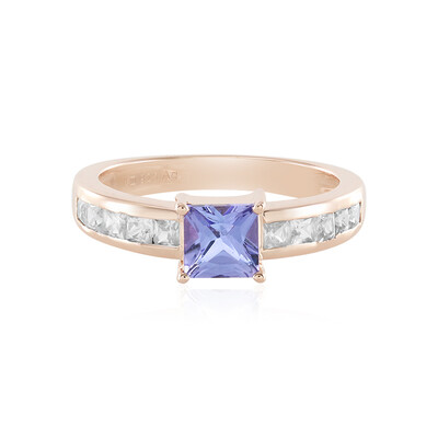 Tanzanite Silver Ring