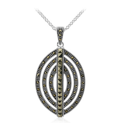 Marcasite Silver Necklace