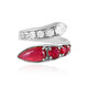 Madagascar Ruby Silver Ring (de Melo)