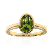 9K Arizona Peridot Gold Ring (Amanda Adkins)