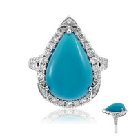 14K Sleeping Beauty Turquoise Gold Ring
