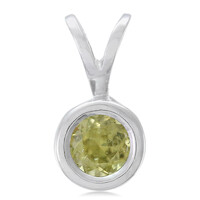 Fancy Tourmaline Silver Pendant